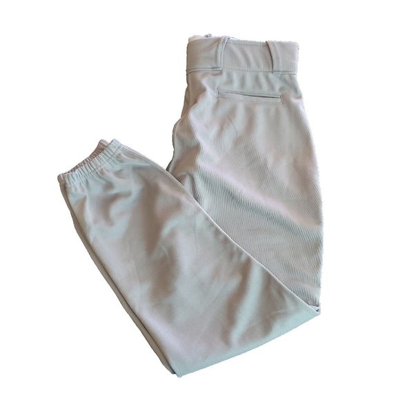 NEW‎ Rawlings Pro Dri Youth Kids XL X Large Baseball Pants Gray Cuffed - Picture 2 of 5